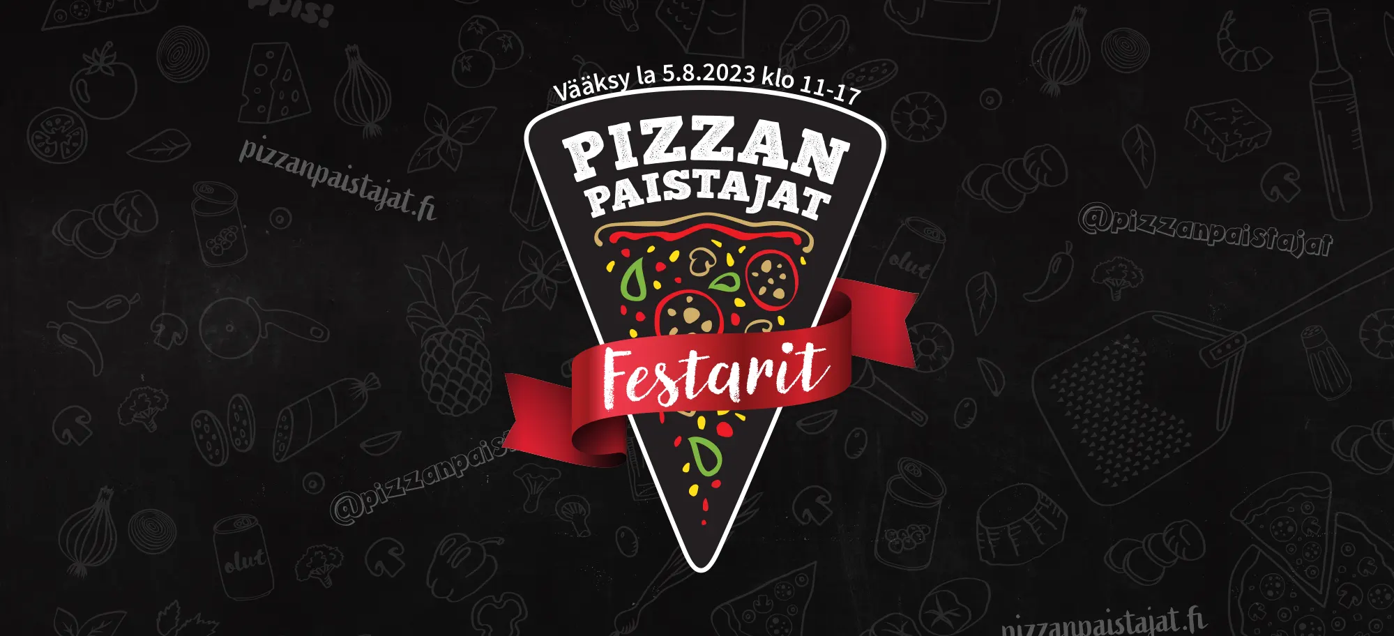 Pizzafestarit logo