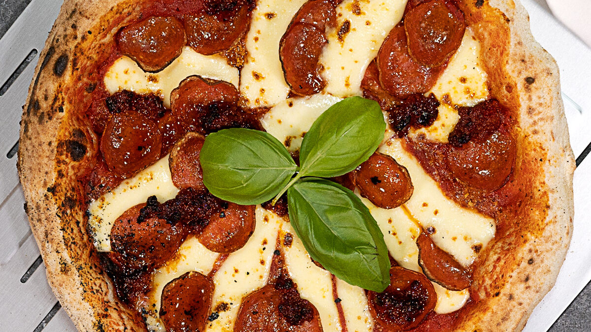 Diavola - pizzaresepti Pizzanpaistajat -kirjasta