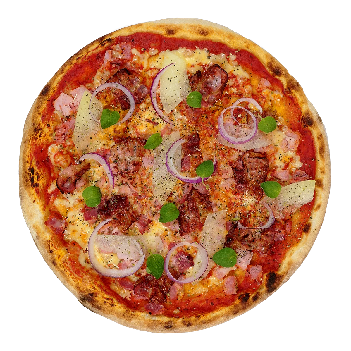 Pizzanpaistajien kinkkupizza Nöf Nöf